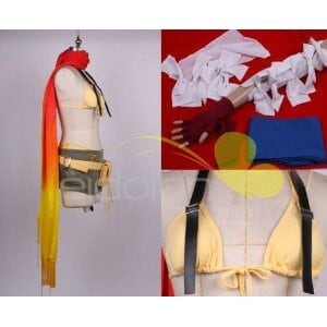 ファイナルファンタジー10-2 FFⅩ-Ⅱリュック コスプレ衣装 フルセット