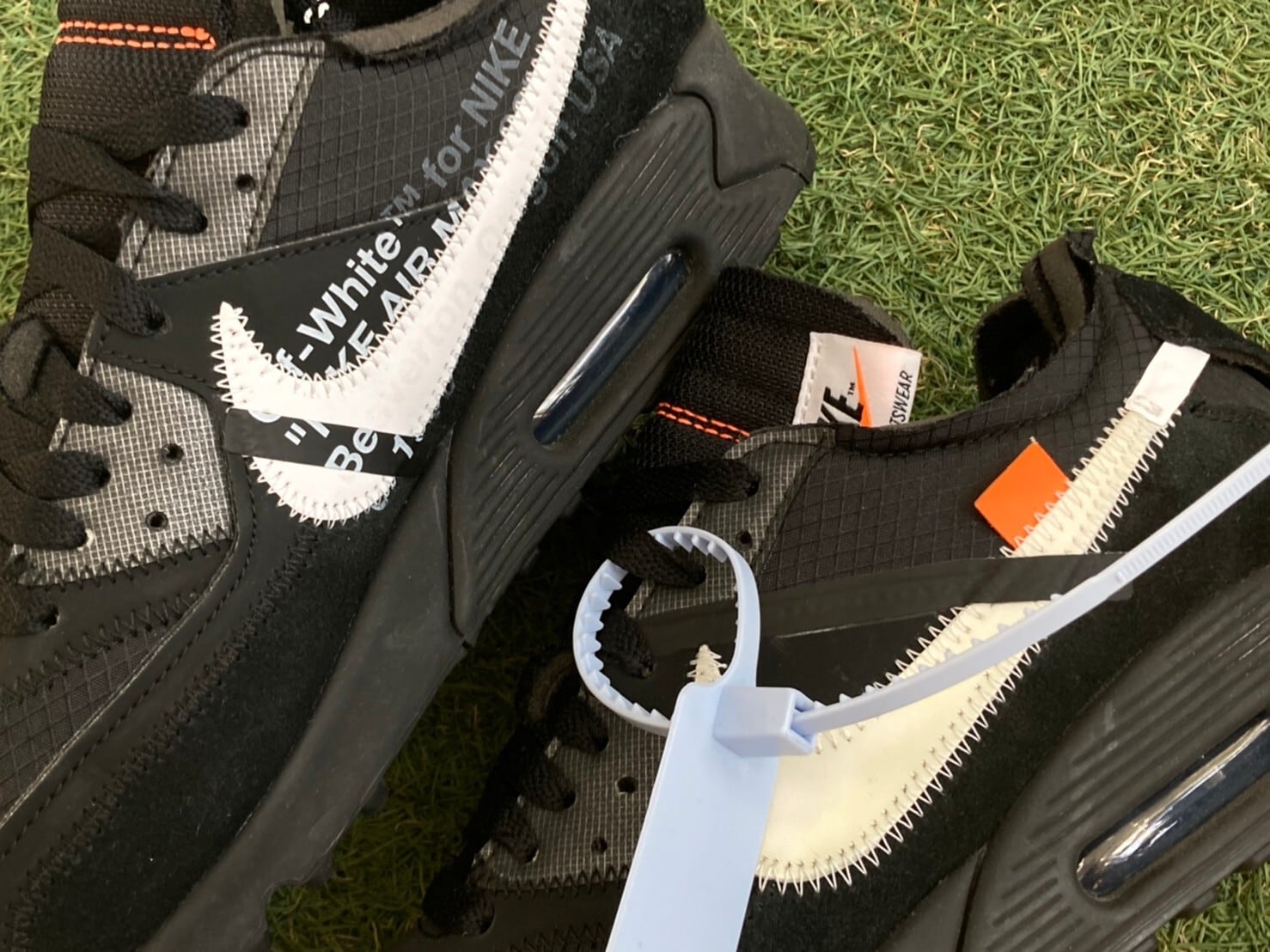 27cm NIKE×OFF-WHITE THE TEN MAX 90 BLACK