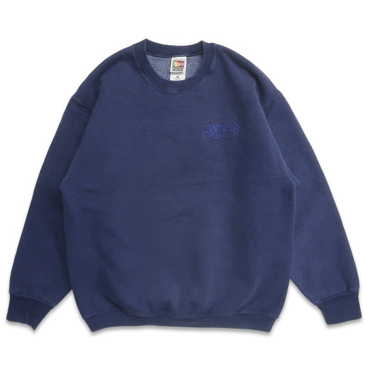 古着 90年代～ フルーツオブザルーム 刺繍 スウェット トレーナー