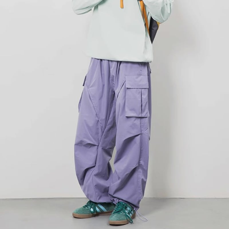 クールカラーナイロンパンツ C00614