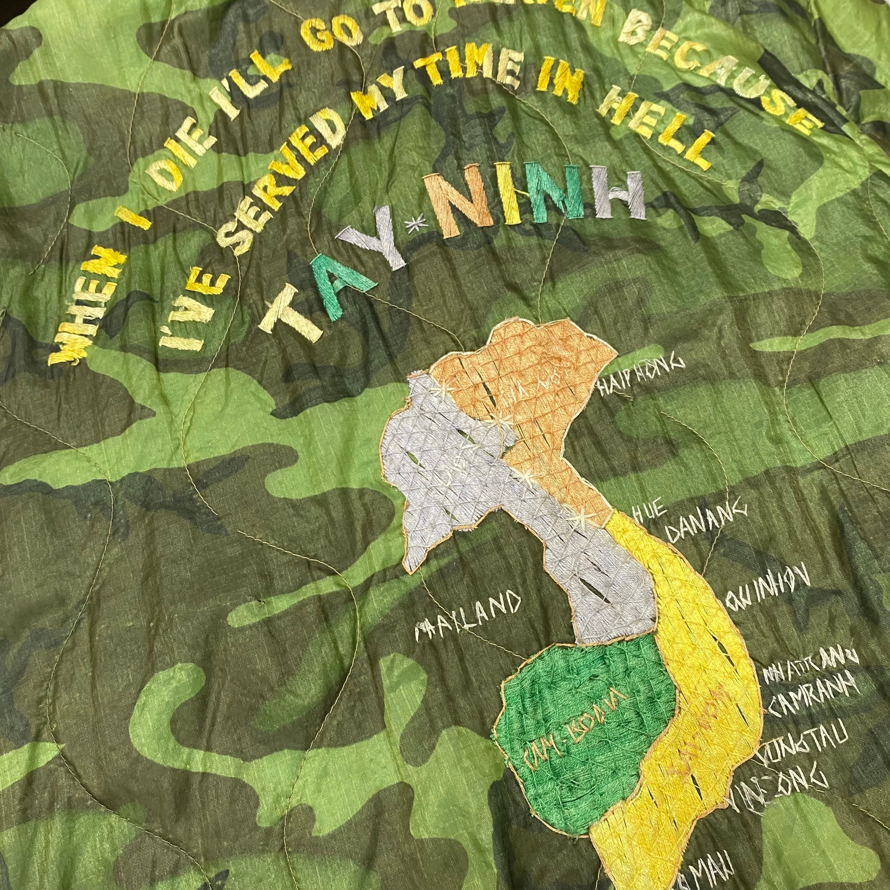 70s Vietnam Souvenir Jacket 70年代 ベトナム スーベニア 70s Vietnam Souvenir Jacket 70年代 ベトナム スーベニア