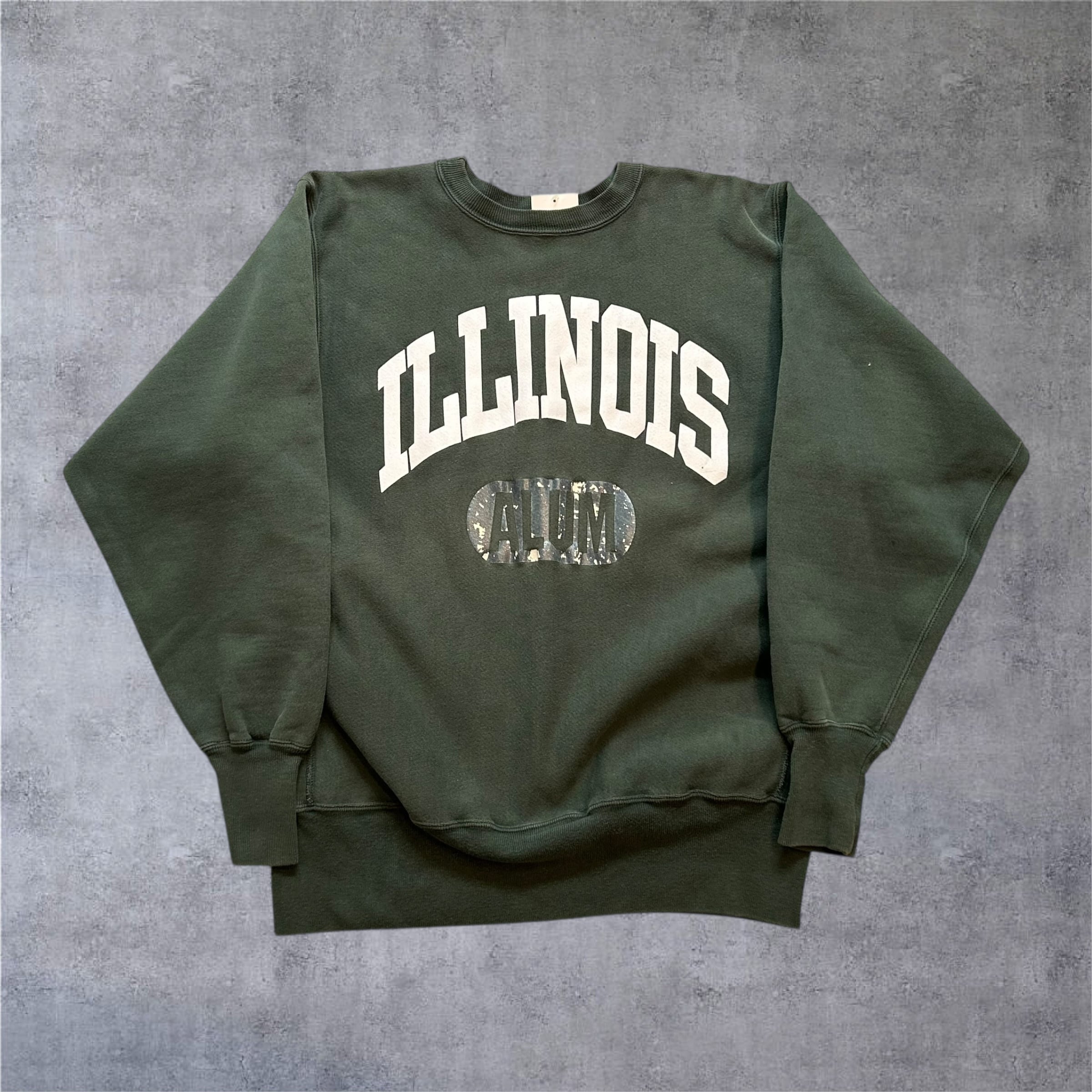 1990s Champion R/W Sweat "ILLINOIS"【高円寺店】