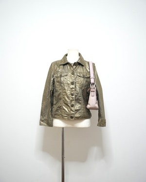 90s gold jacket