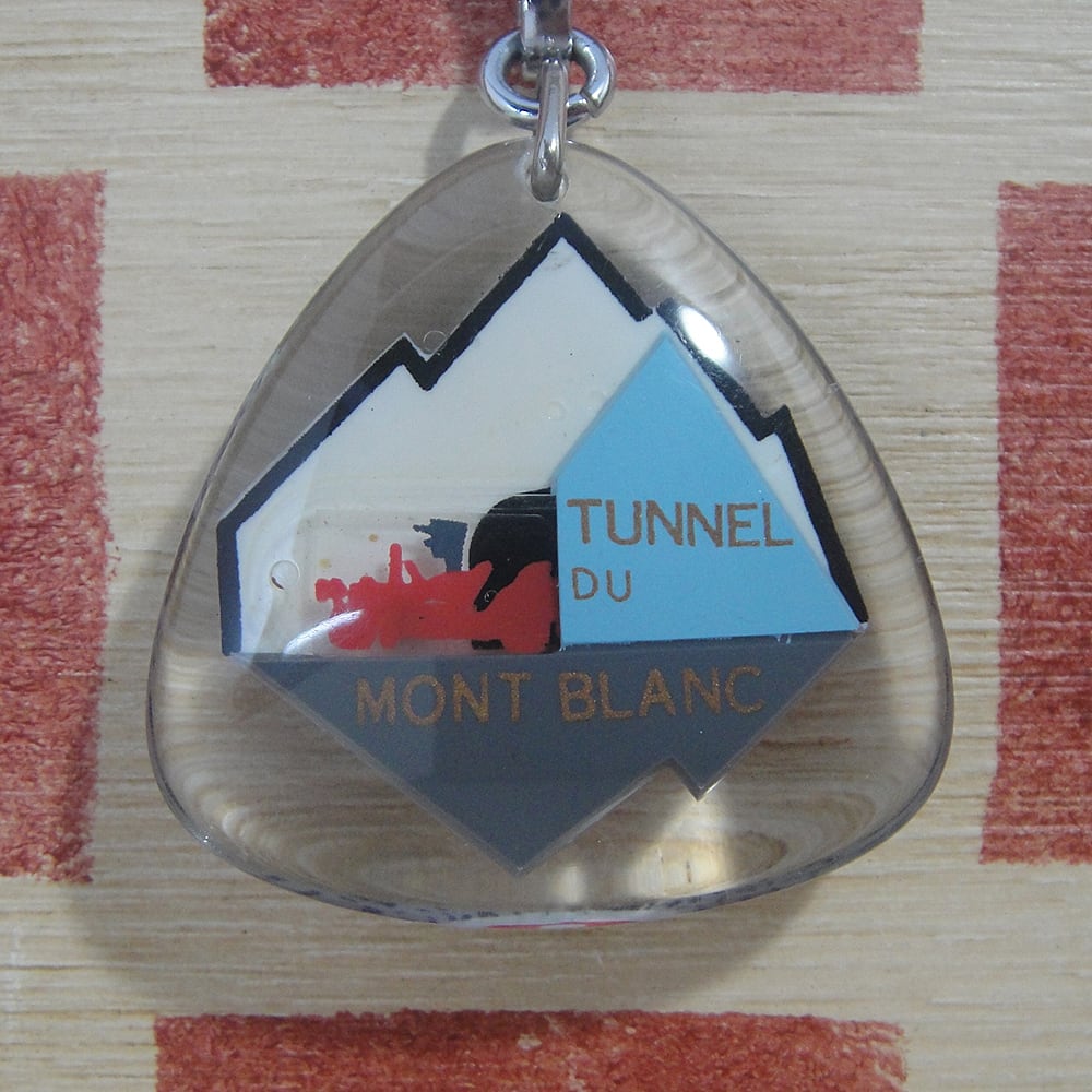 フランス MONT BLANC TUNNEL［モンブラントンネル］1965年トンネル開通
