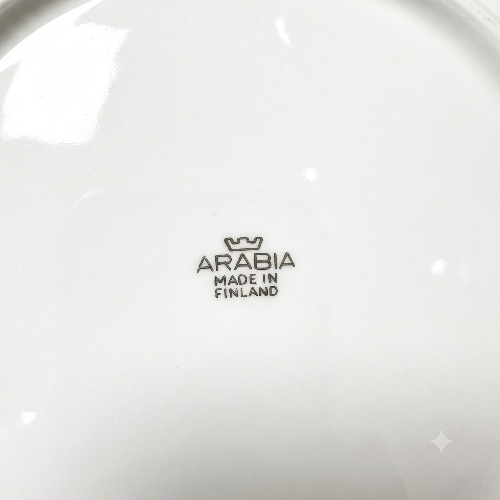 ARABIA Kesäkukka 金彩 プレート 約23cm 北欧 | ルモウスジャパン
