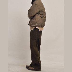 ヘビーコットンストレートパンツ Wide Trousers N3505