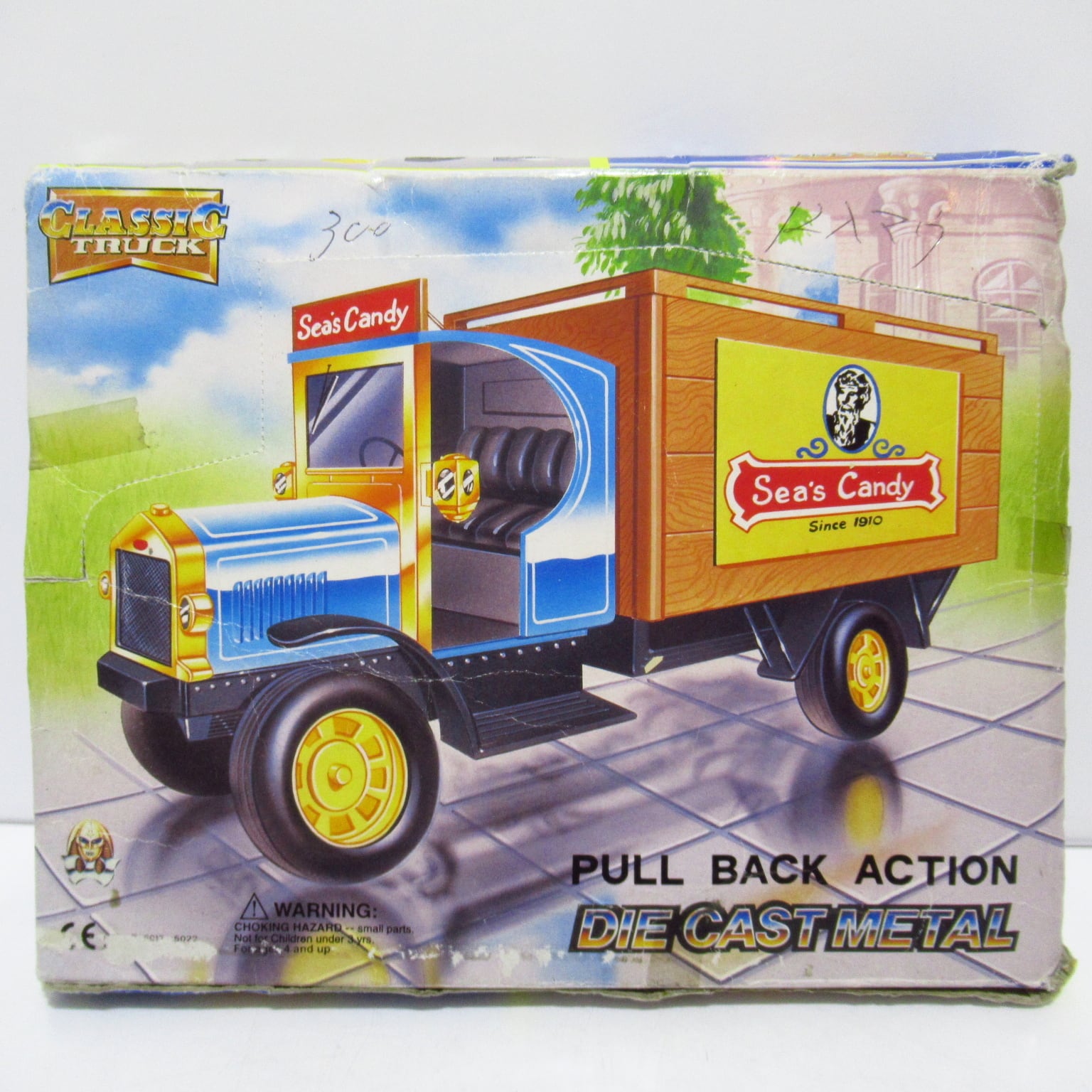 クラシックトラック ダイキャストメタル プルバックカー ミニカー1箱