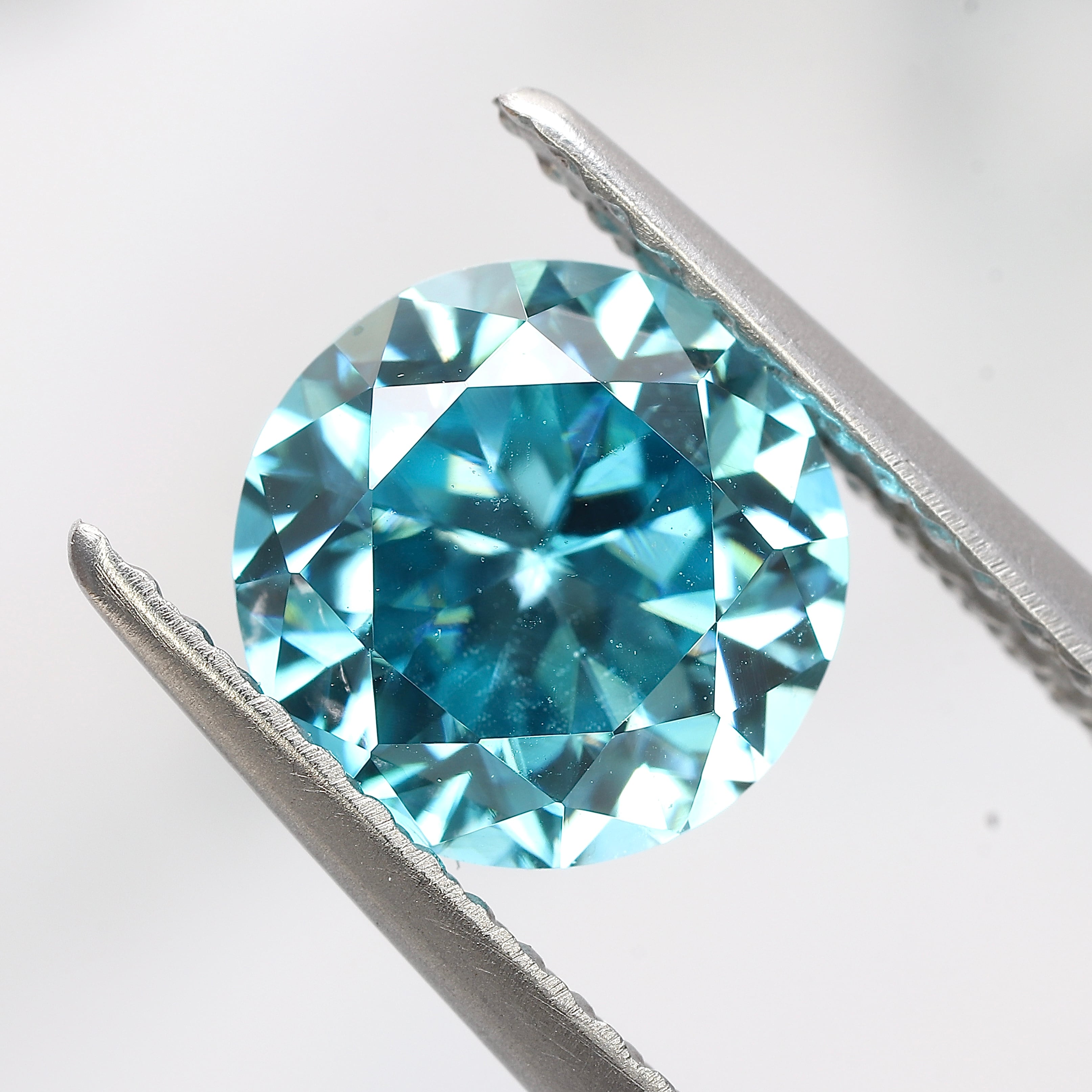 キラキラ☆ブルージルコン 0.41ct 可愛い!Pt900 ブルージルコン キラキラ☆ブルージルコン 0.41ct 可愛い!Pt900 ブルージルコン