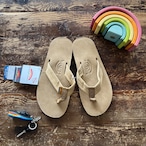 "Rainbow Sandals"Single Layer Premier Leather Sierra Brown/M