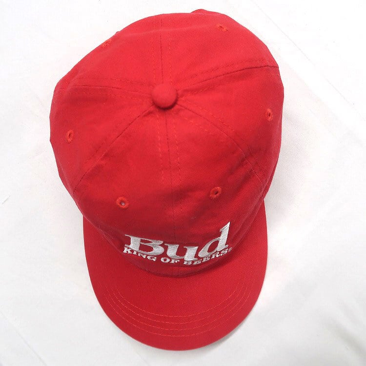 Budweiser ヴィンテージキャップ 赤 Budweiser ヴィンテージキャップ 赤 バドワイザー 赤 レッド ニット帽