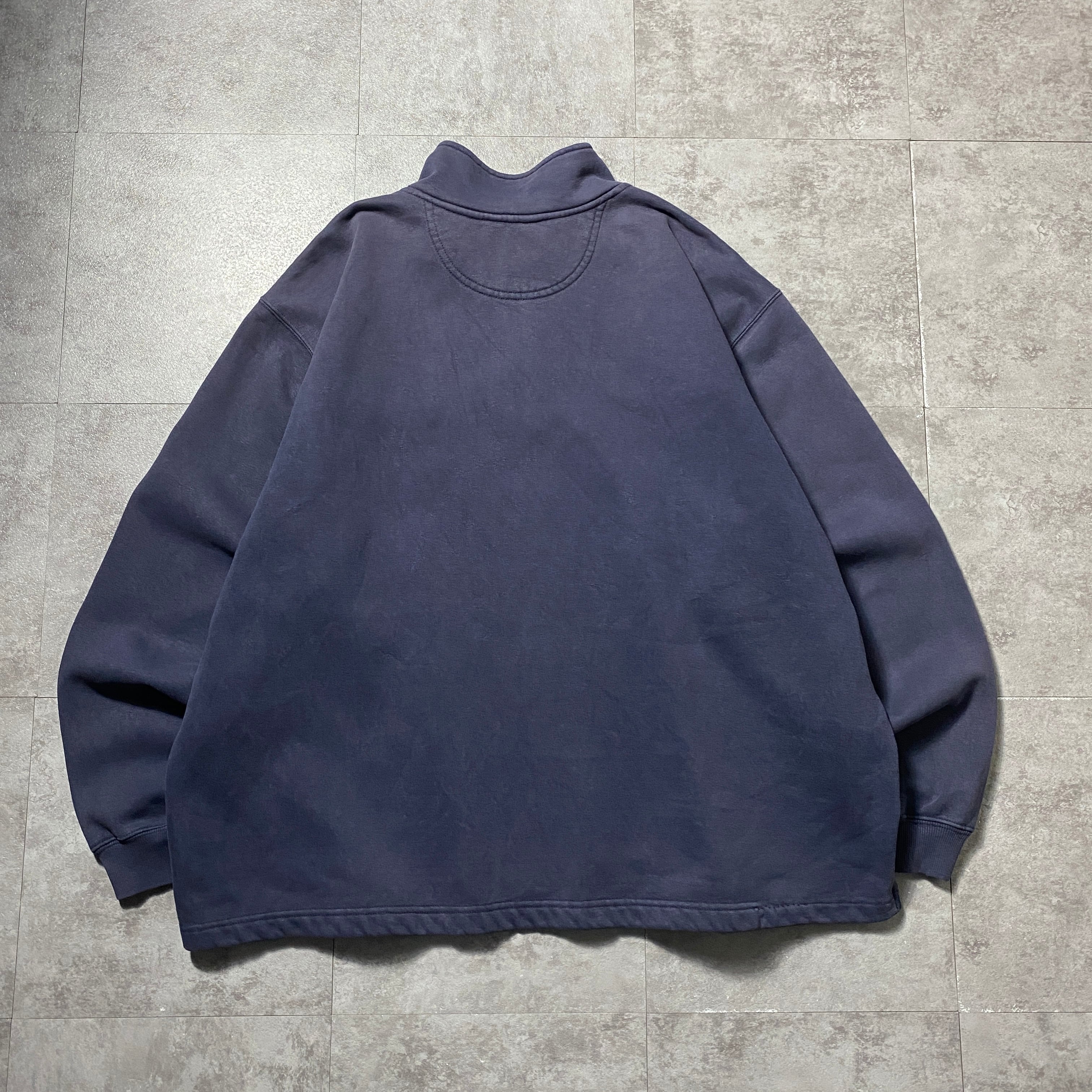 Size:2XL】carhartt カーハート 刺繍ワンポイント ハーフジップ