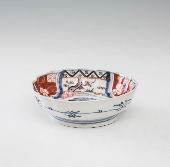 伊万里 色絵金彩 なます皿 膾皿 取り皿 花鳥図 梅 吉祥文様 伊万里 色絵金彩 なます皿 膾皿 取り皿 花鳥図 梅 吉祥文様