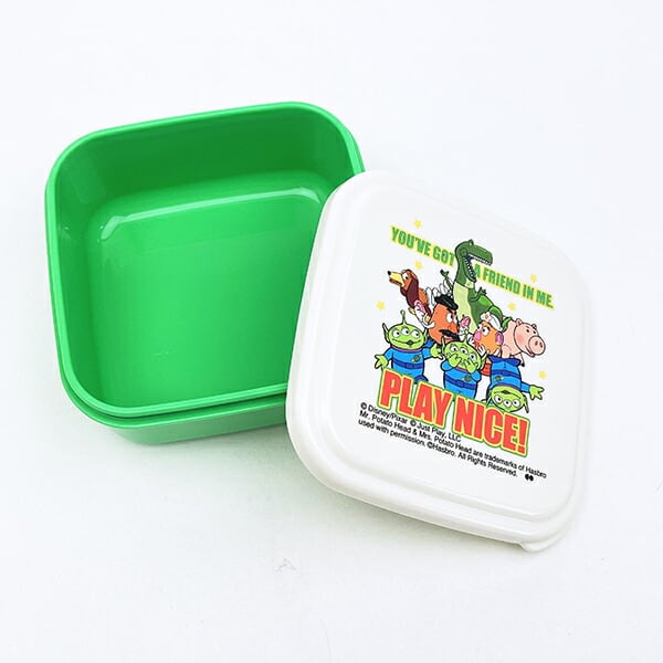 ディズニー トイストーリー シールランチボックス3Pセット Disney