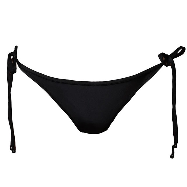 Gone Tanning Bikini Bottom - Black + Abstracat