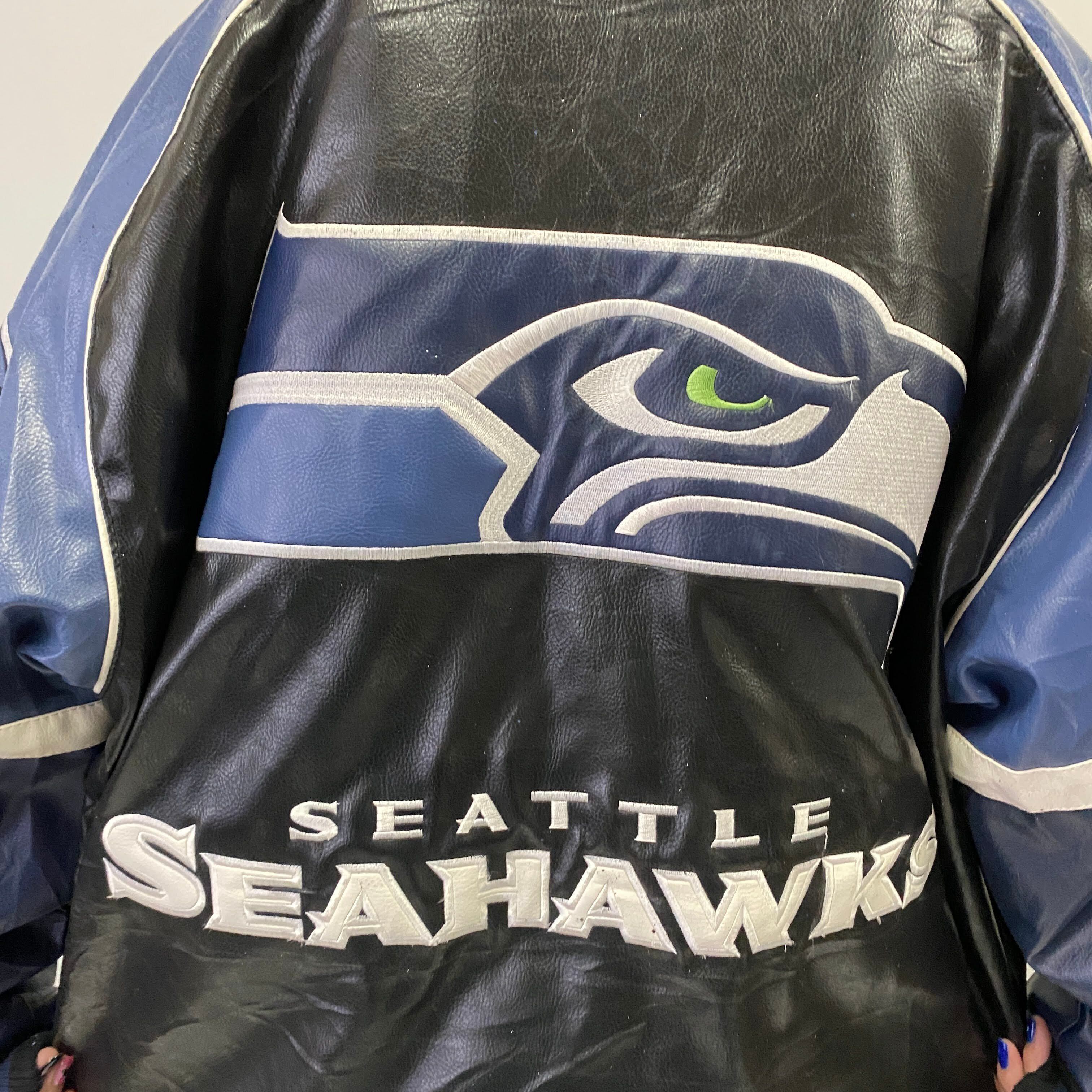 NFL Seattle Seahawks シアトル シーホーク スタジャンL