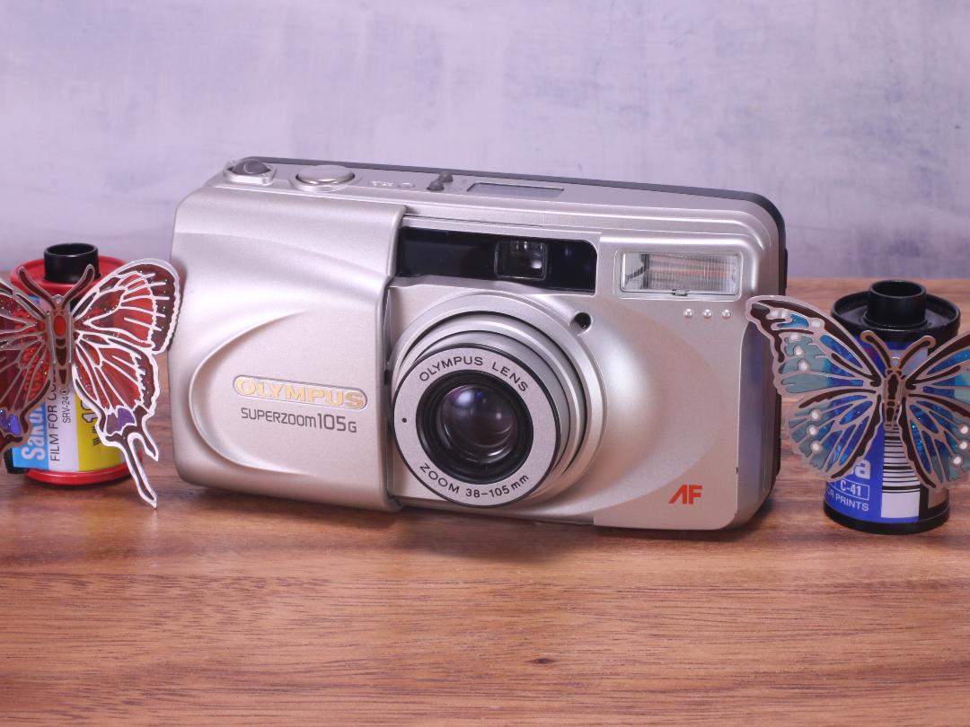 完動品◎ OLYMPUS SUPERZOOM 105 G フィルムカメラ