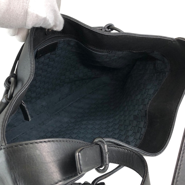 GUCCI グッチ ショルダーバッグ ブラック ホースビット レザー ホーボーバッグ vintage ヴィンテージ オールド s3x3cn