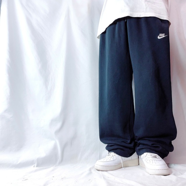 NIKE ナイキ スウェットパンツ 極太 バギーパンツ ブラック 黒 メンズ 