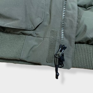 【THE NORTH FACE】 STOVER JACKET グースダウン 550フィル US限定 日本未発売 カーキ 刺繍ロゴ  DRY VENT カーキ アウター L アウトドア ノースフェイス US古着