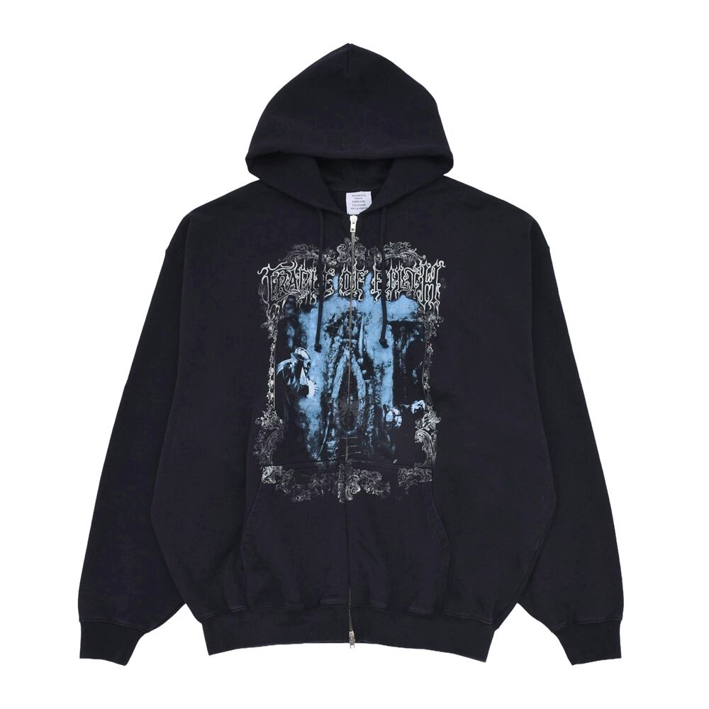 VETEMENTS】COF BUTTERFLY OVERSIZED ZIP-UP HOODIE | AYIN