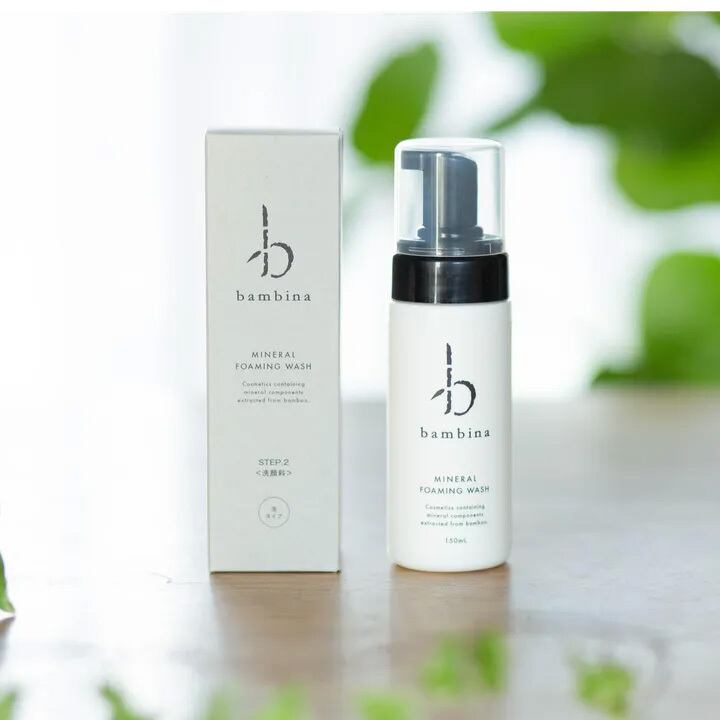 bambinaフォーミングウォッシュ150ml】肌と環境にやさしい洗顔