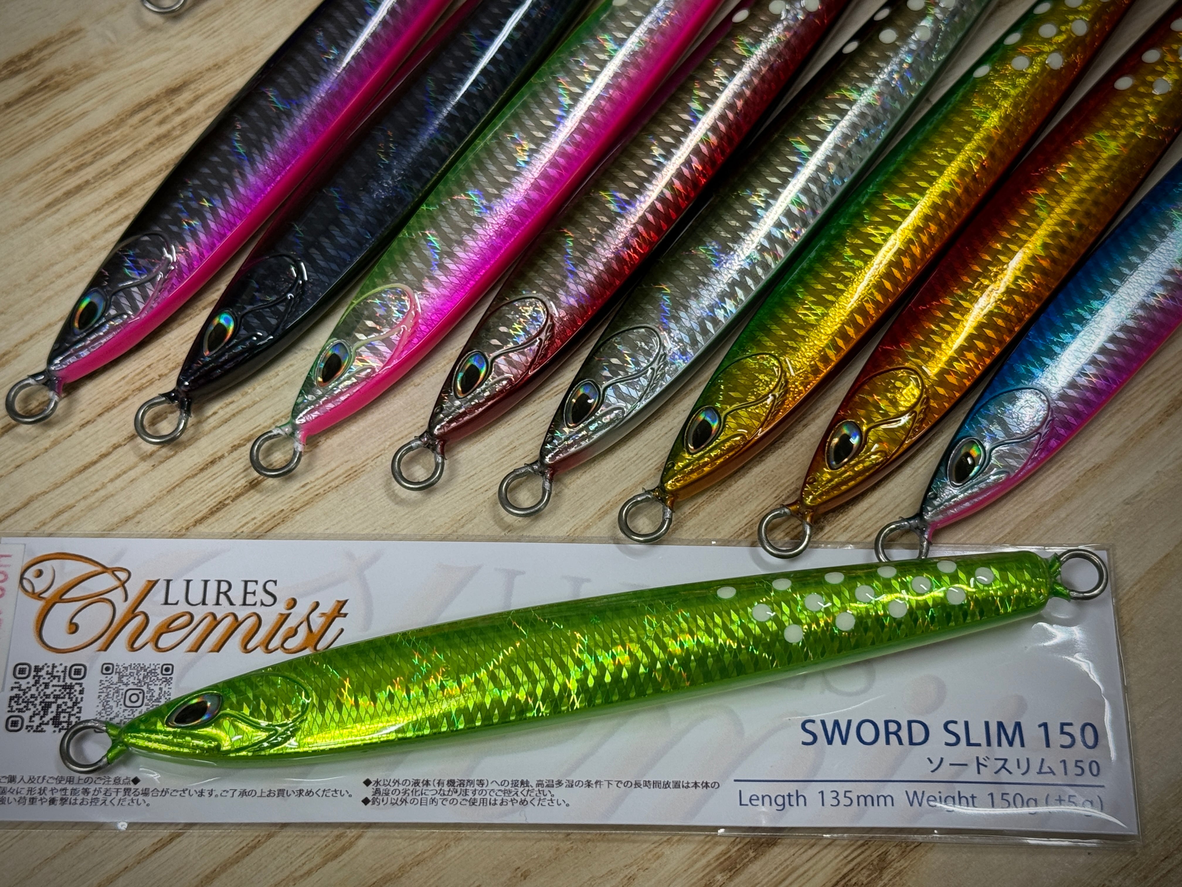 LURES Chemist ルアーズケミスト ソードスリム130g/150g【当店初入荷
