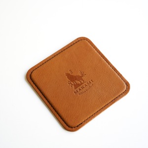 レザーコースター（鹿革）