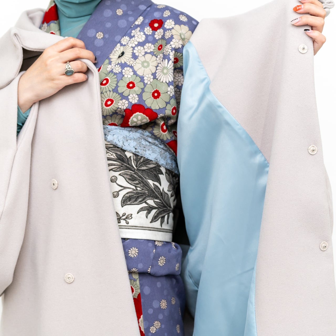 【sisii】Au gre du vent Ltd モッズコート　※シミあり MODS COAT / Misty Greige【モッズコート】（受注商品：11月中旬出荷