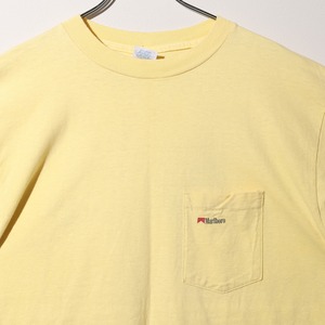 美品 XL 90s USA Lizard Marlboro Tシャツ 袖裾シングルステッチ トカゲ マルボロ 企業T