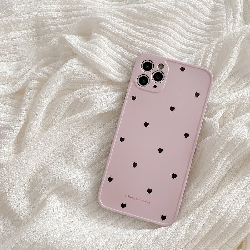 Iphoneケース スマホケース ピンク ハート Iphone12 ケース シンプル 量産型 Menewshop