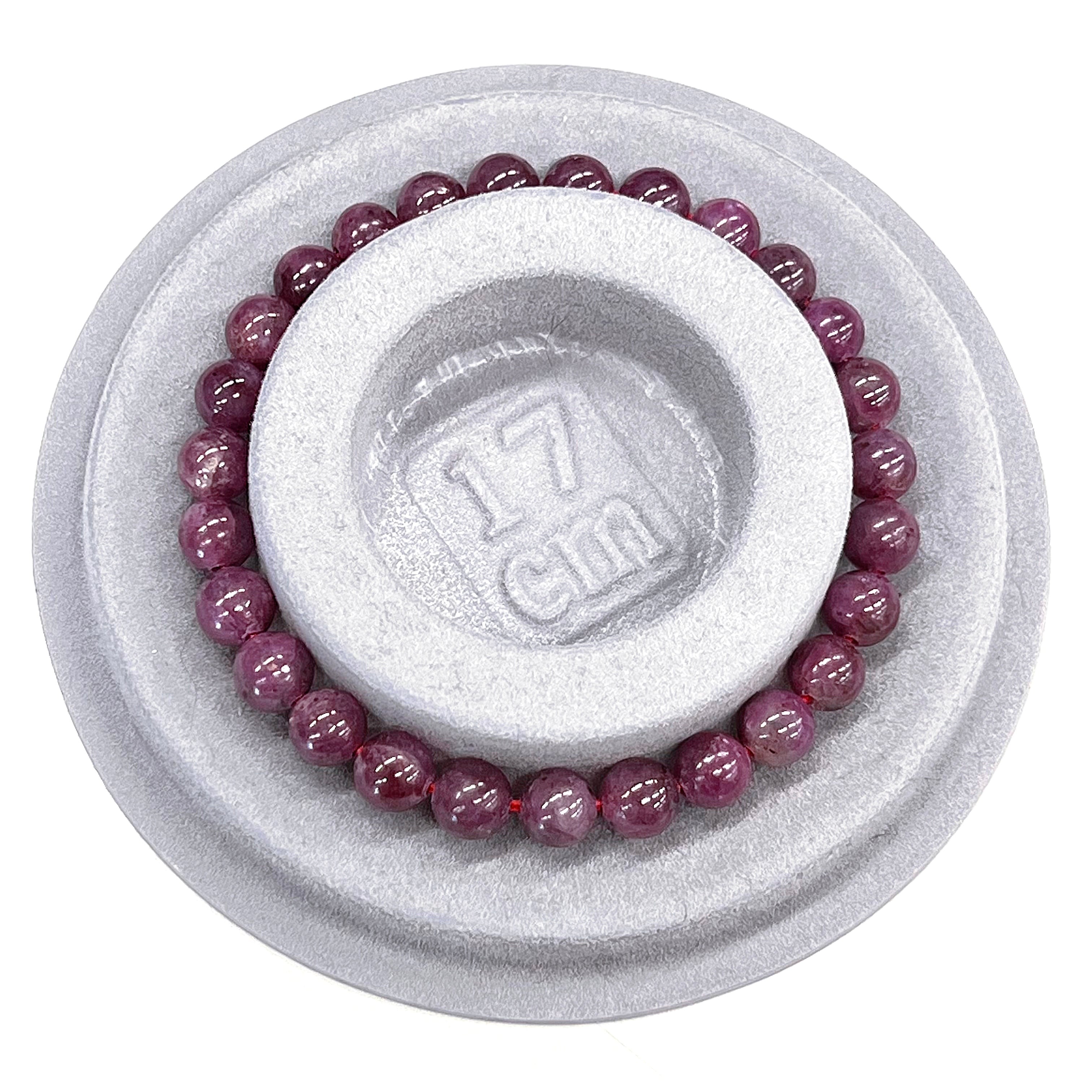 ルビー 非加熱 パワーストーンブレスレット 天然石アクセサリー 恋愛運