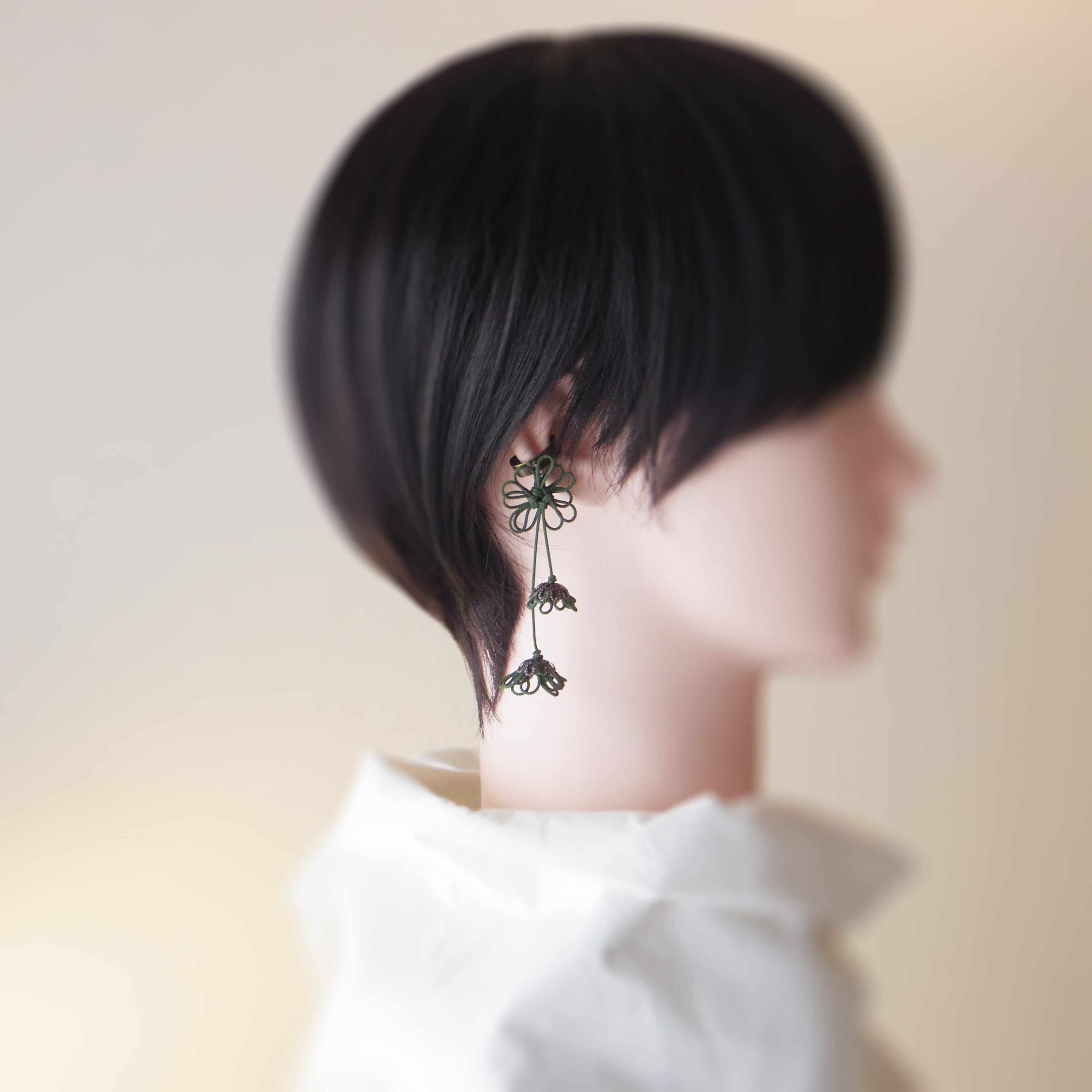 かたっぽイヤーカフ「時の色いろ・織」