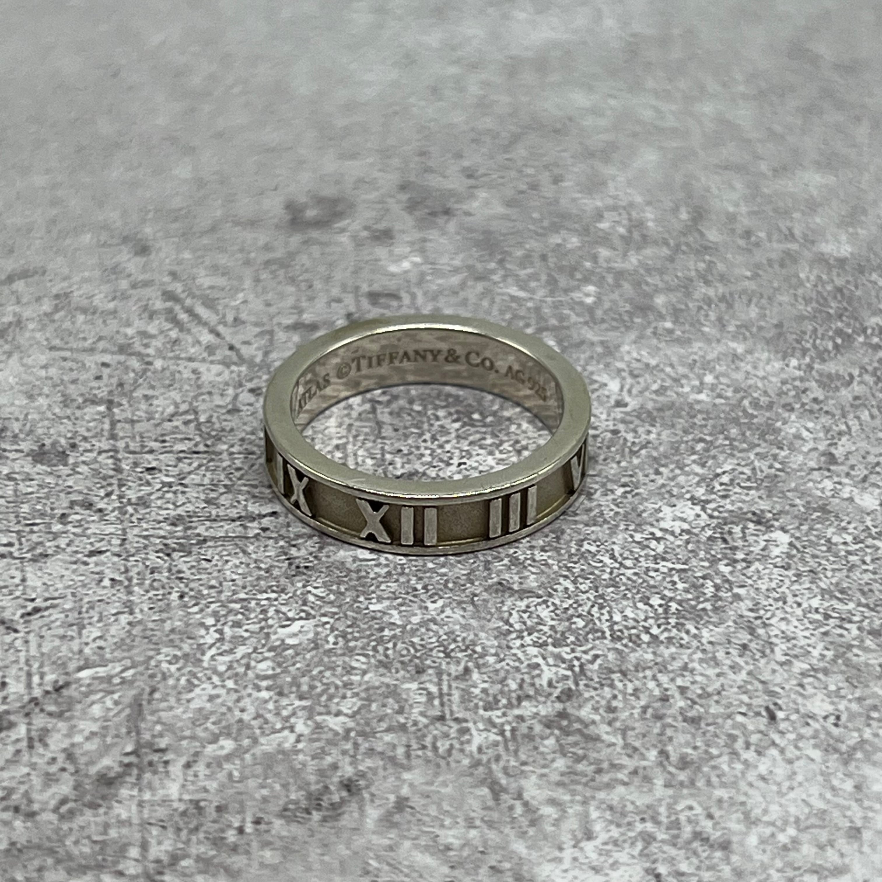 ティファニー TIFFANY アトラス ナロー リング SV925 7号