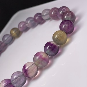 A12.グラデーションフローライトブレスレット