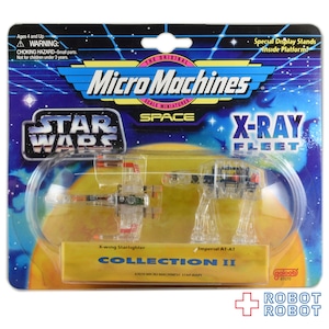 スター・ウォーズ マイクロマシンズ X-RAY FLEET コレクションⅡ Xウィング AT-AT 未開封