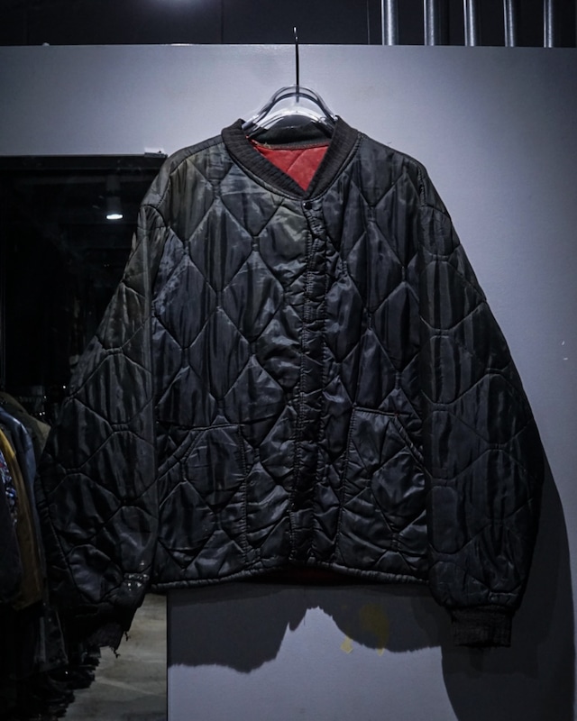 【add (C) vintage】60's Good Sunfade Vintage Liner Blouson Jacket