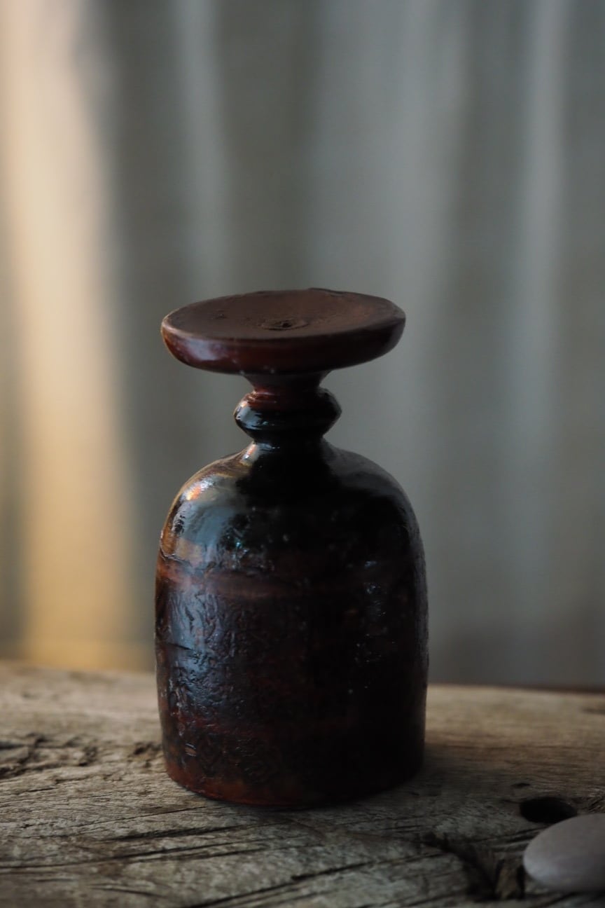 木のゴブレット-antique wood goblet | アンティーク.ヴィンテージ家具