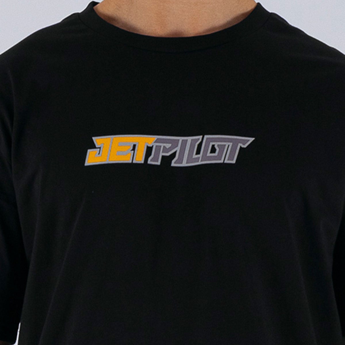 スティッカード TEE ブラック マルチ Tシャツ 半袖 W26602 JETPILOT