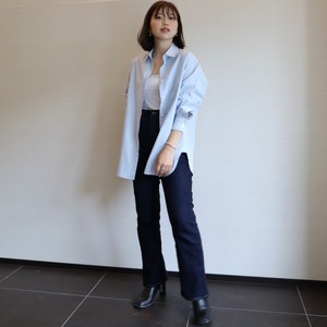 Oversized cotton shirt