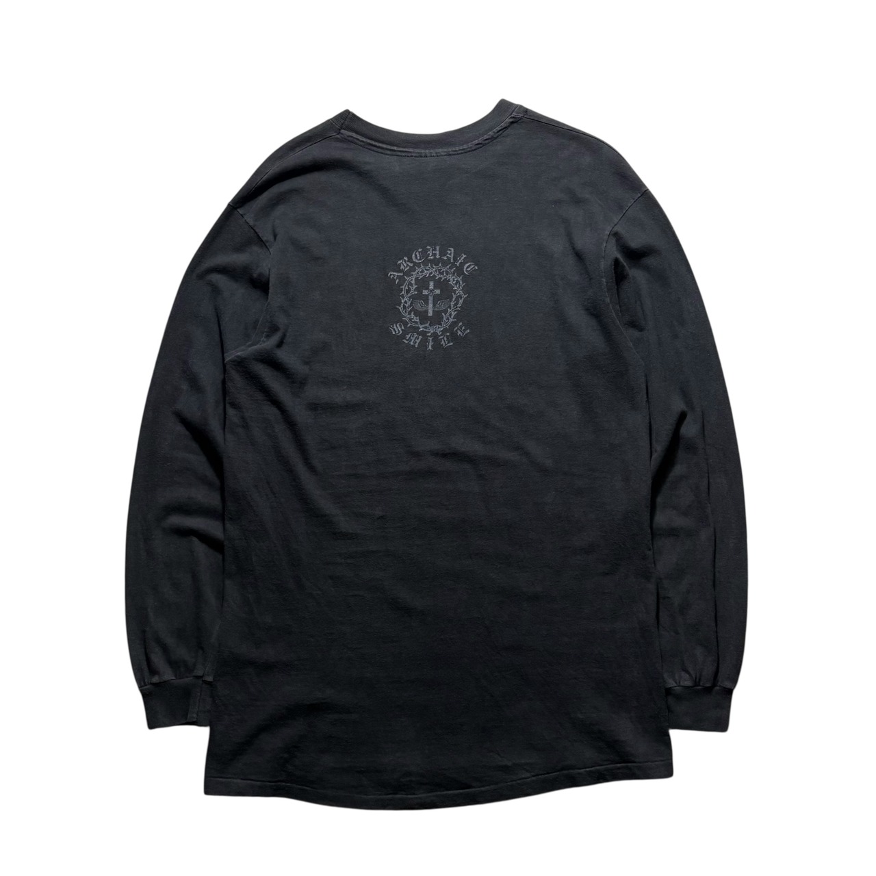 vintage 1990’s ARCHAIC SMILE long sleeves tee “LADY LUCK”