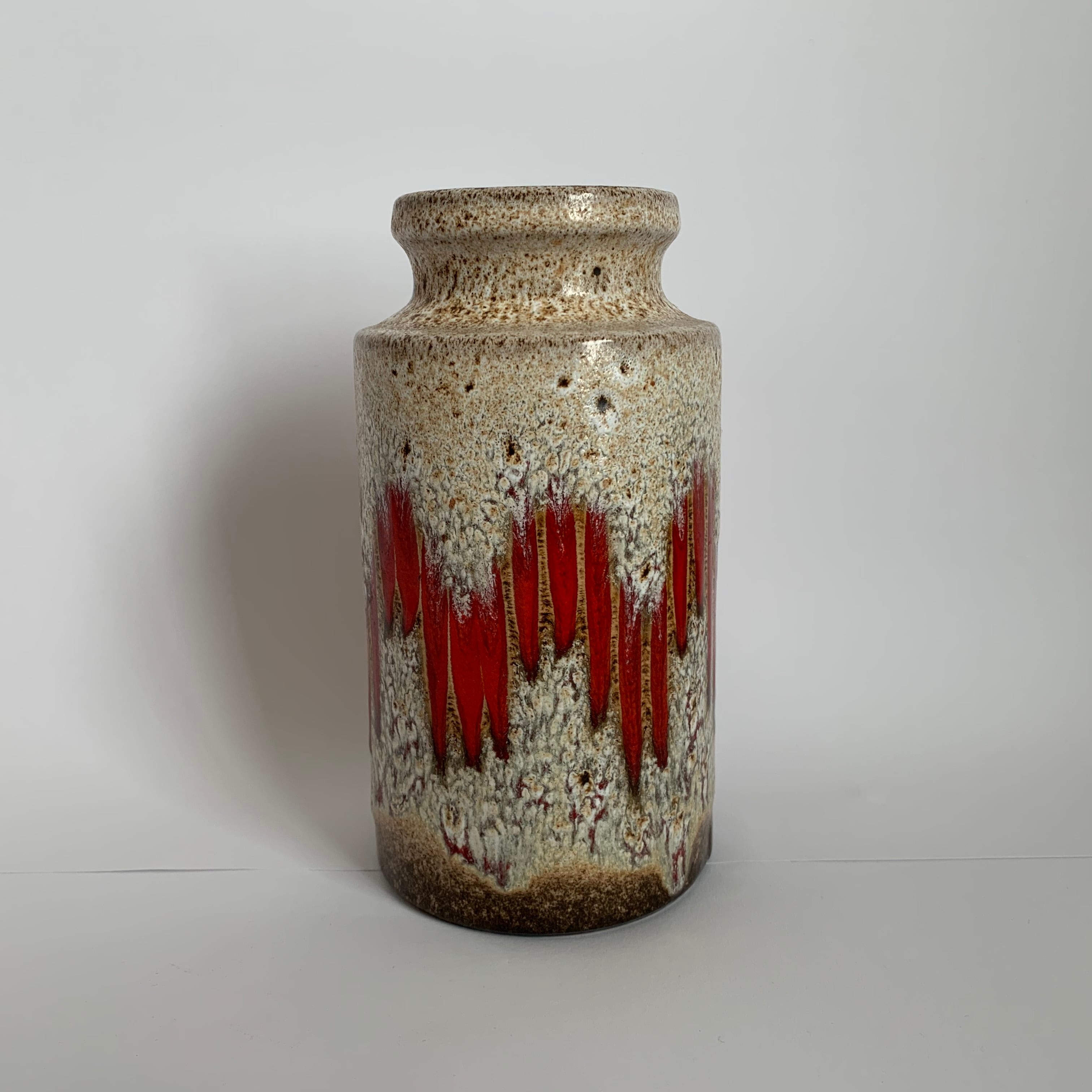 Scheurich / Vintage Fat Lava Vase _06（ヴィンテージ フラワーベース 