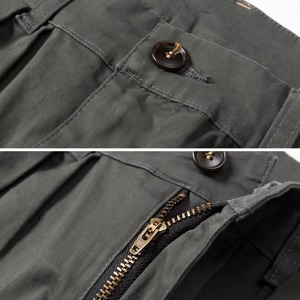 テーパード バルーン シルエット コットン パンツ Y9234