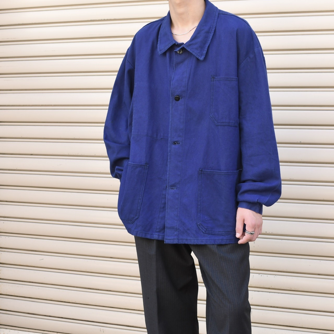 French made cotton twill work jacket