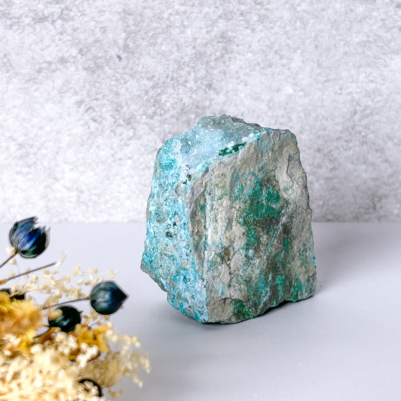 クリソコラ・水晶・マラカイト 原石 * 天然石