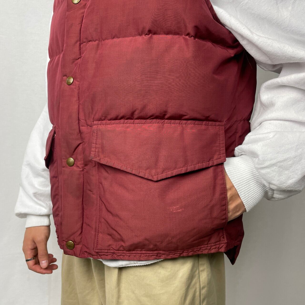 80年代 L.L.Bean エルエルビーン グースダウンベスト メンズXL 80年代 L.L.Bean エルエルビーン グースダウンベスト メンズXL