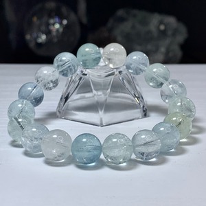 透明度抜群☆爽やか系ベリルミックス ブレスレット