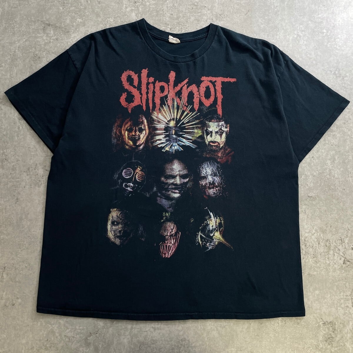 Slipkot スリップノットヴィンテージバンドTシャツボログランジ実物当時 14-15年 Slipknot スリップノット PREPARE FOR HELL 世界ツアー バンド