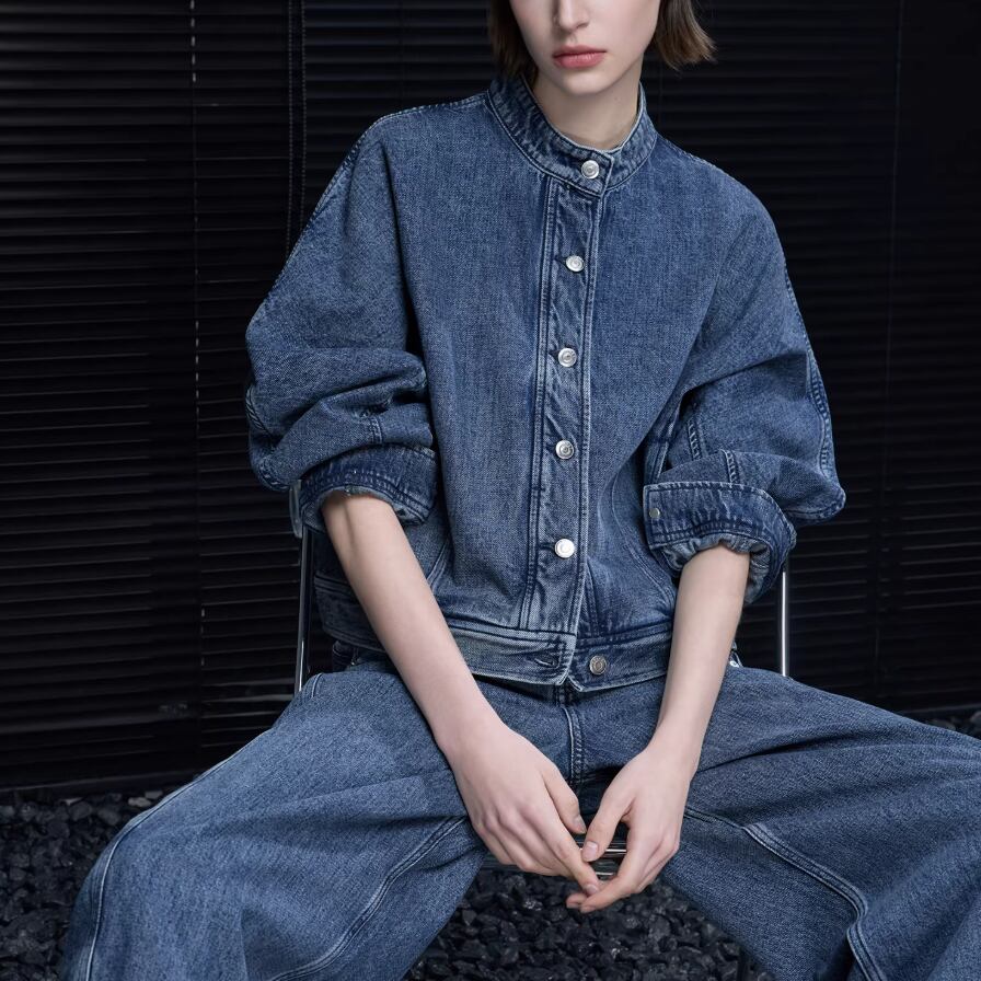 スタンドカラーデニムジャケット ・20956 | stir - ステア｜大人