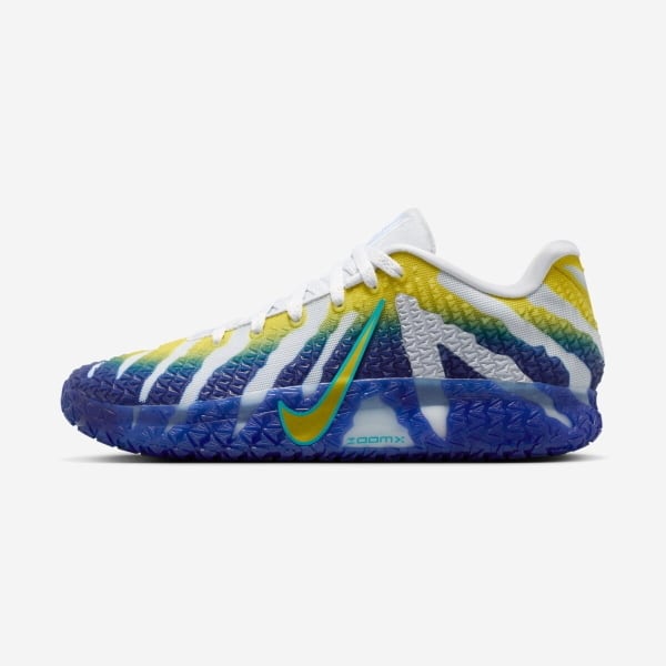 NIKE JA 3 Pure Platinum ナイキ ジャ モラント 3 イエロー ブルー