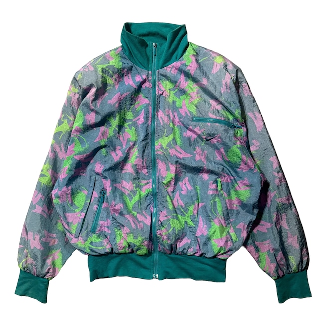 90's NIKE PATTERNED NYLON JACKET【DW659】